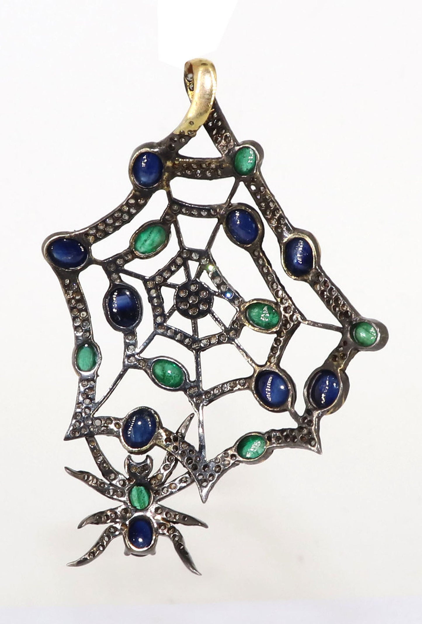 Exclusively Designed Vintage Replica Victorian Spider Net Style Pendant