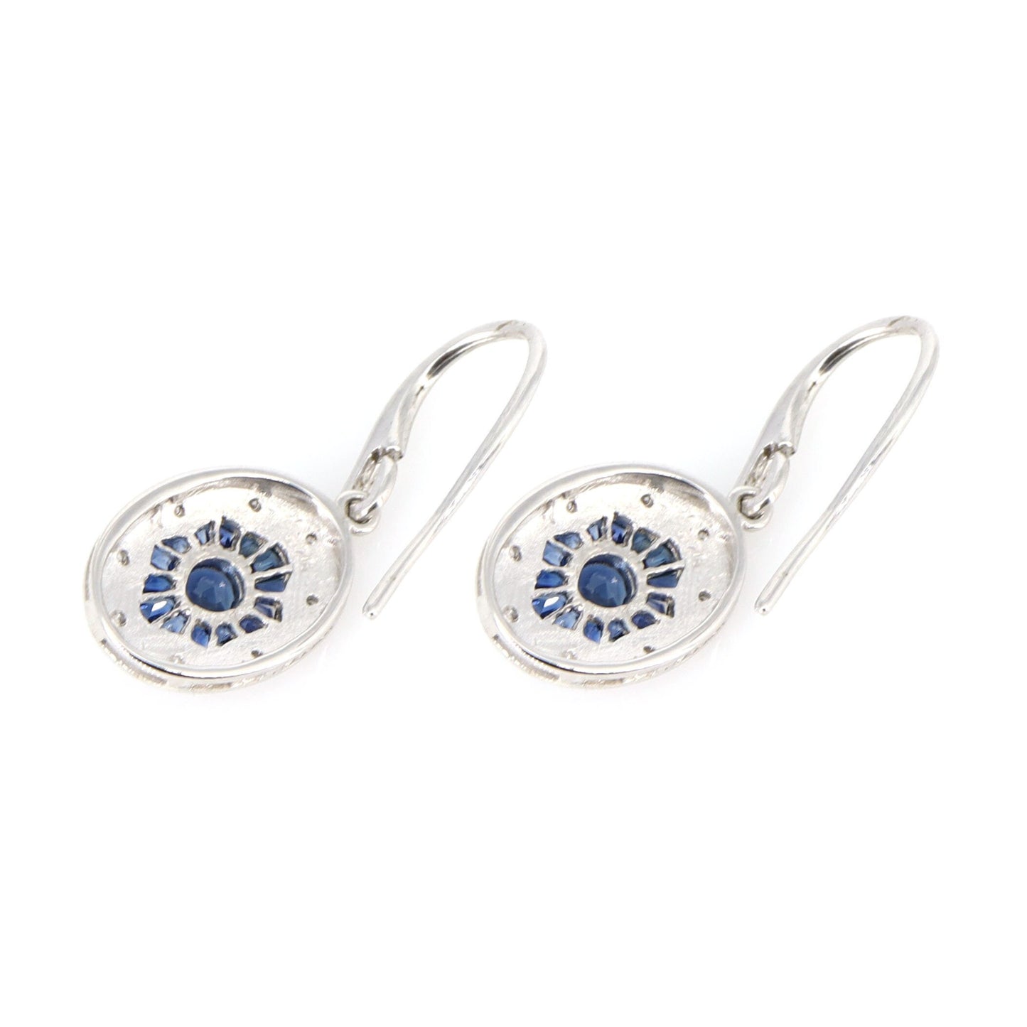Blue Sapphire Earring Gold
