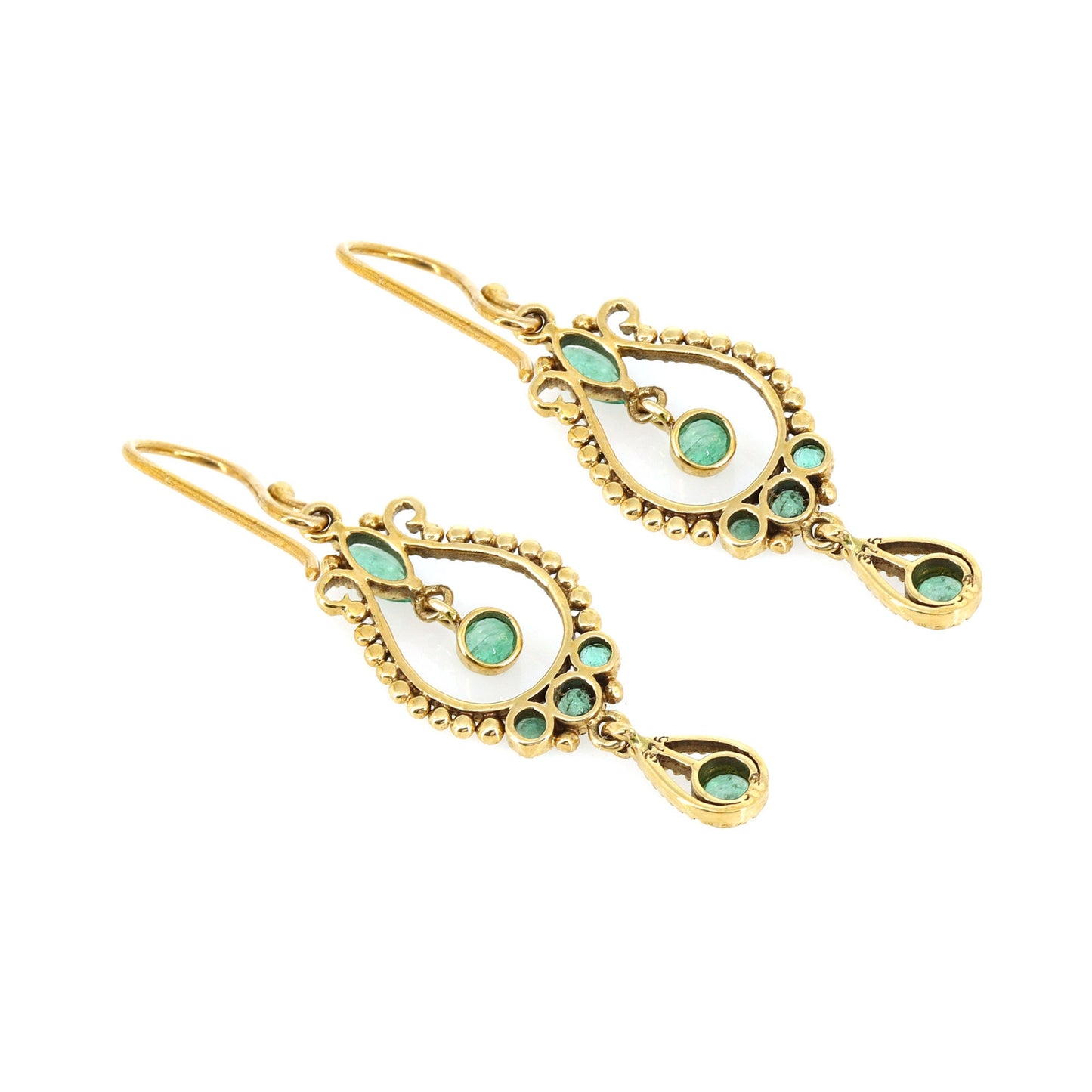 9K Yellow Earring Gold