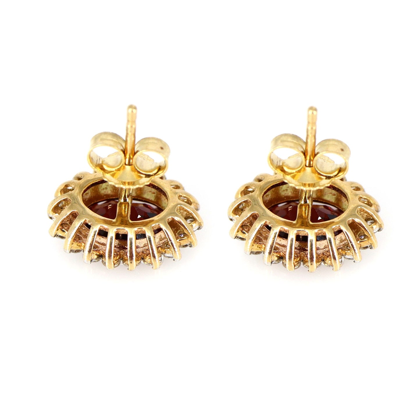 Yellow Garnet Earring 14K Gold