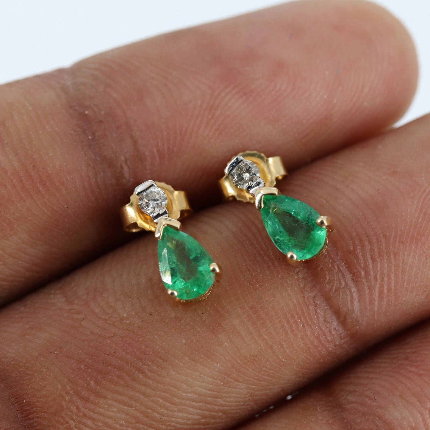 Yellow Earring 14K Gold