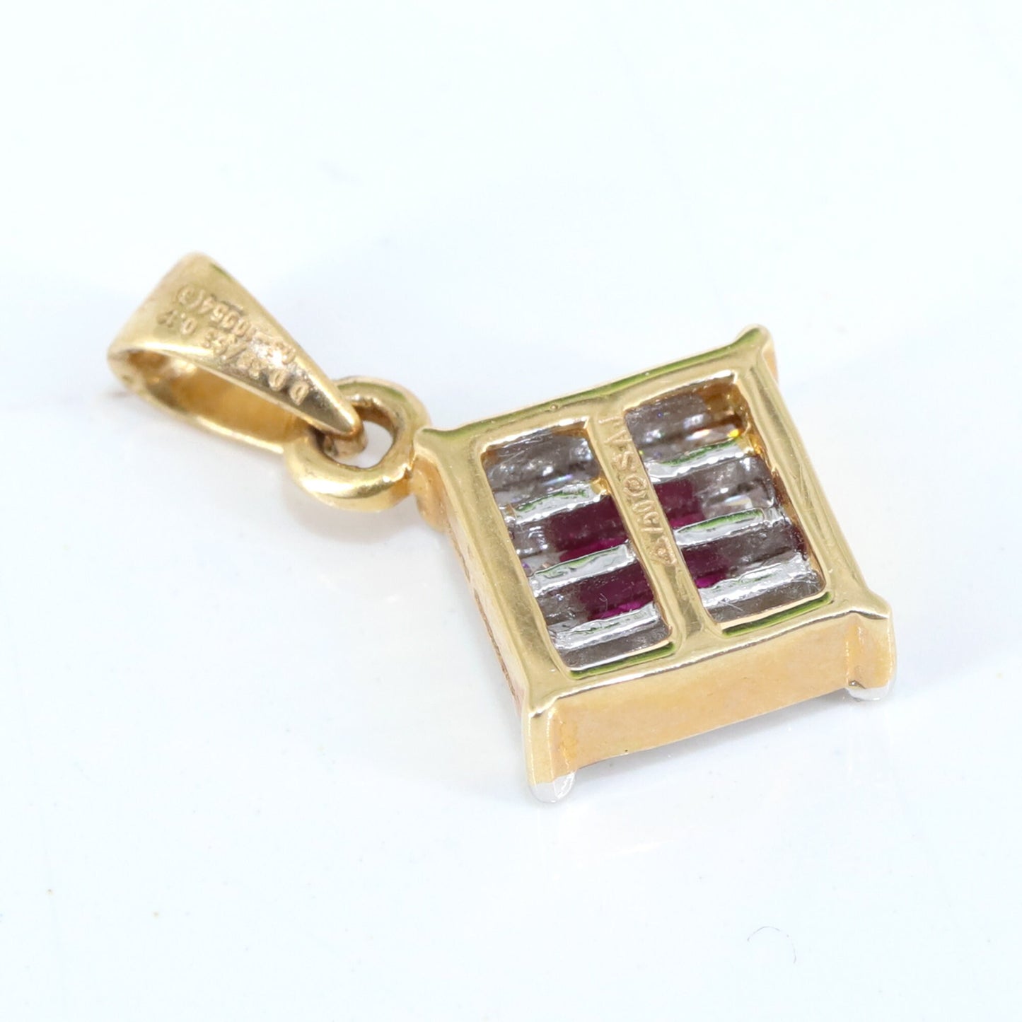 Ruby Pendant 18K Gold