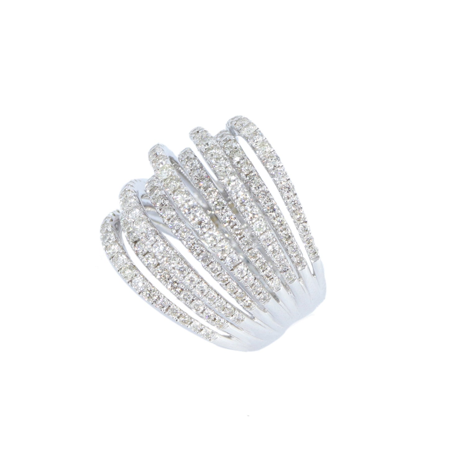 White Ring 18K Gold