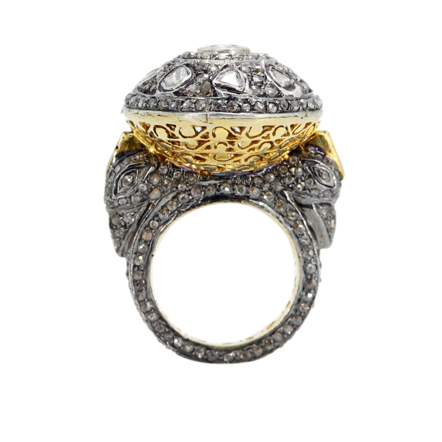 Victorian Handmade Ring Gold