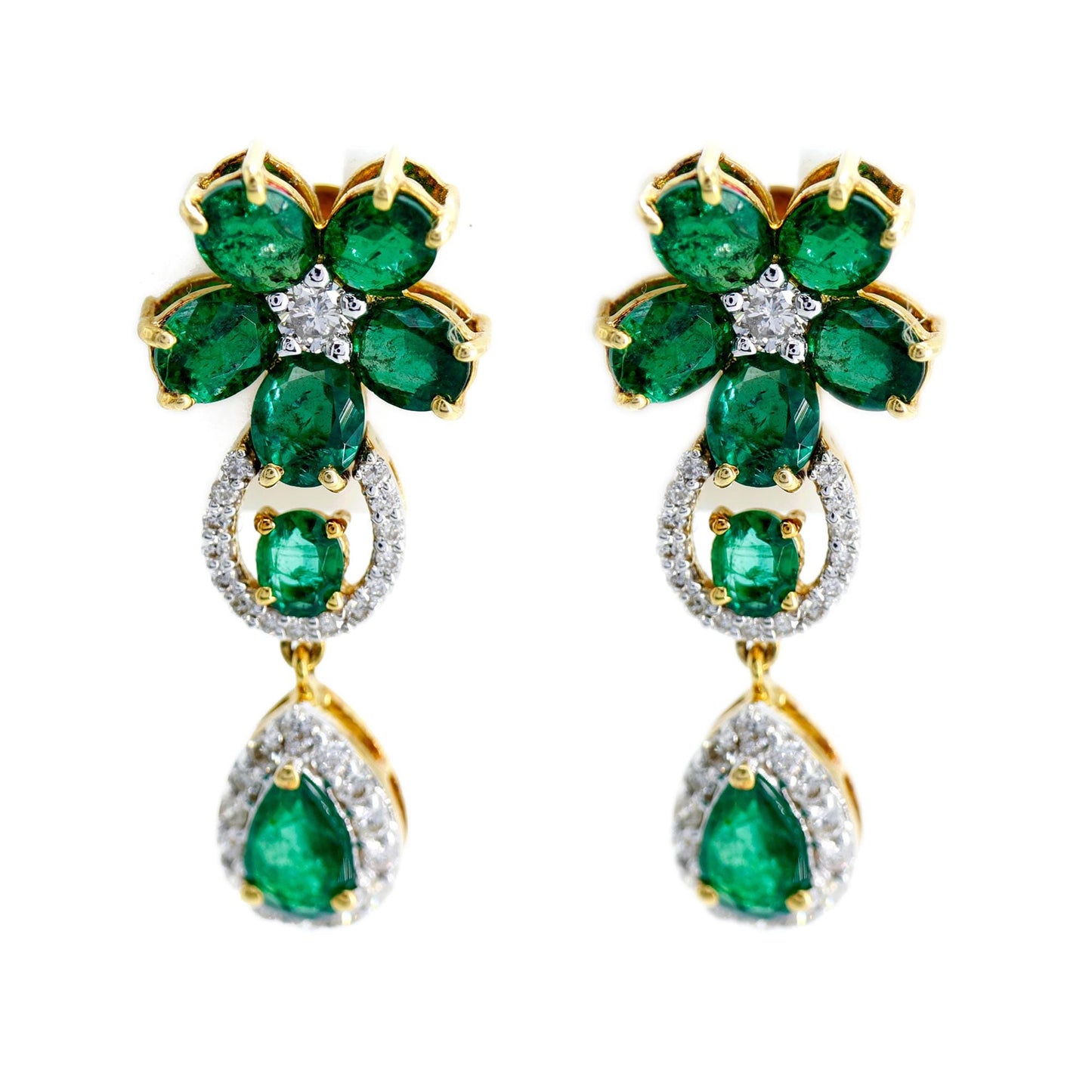 Yellow Earring 18K Gold