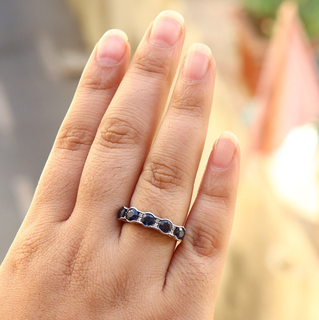 Sapphire Ring 14K Gold