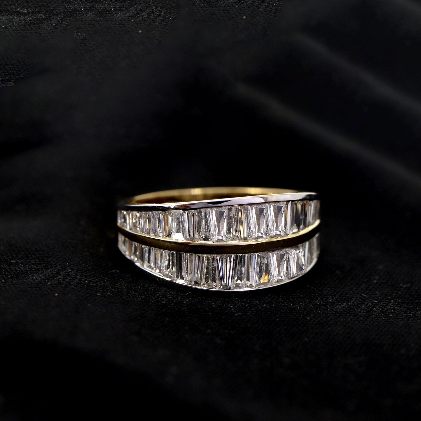 Baguette Ring 14K Gold