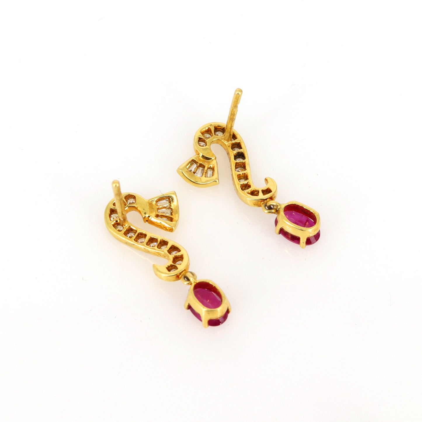 Ruby Earring 18K Gold