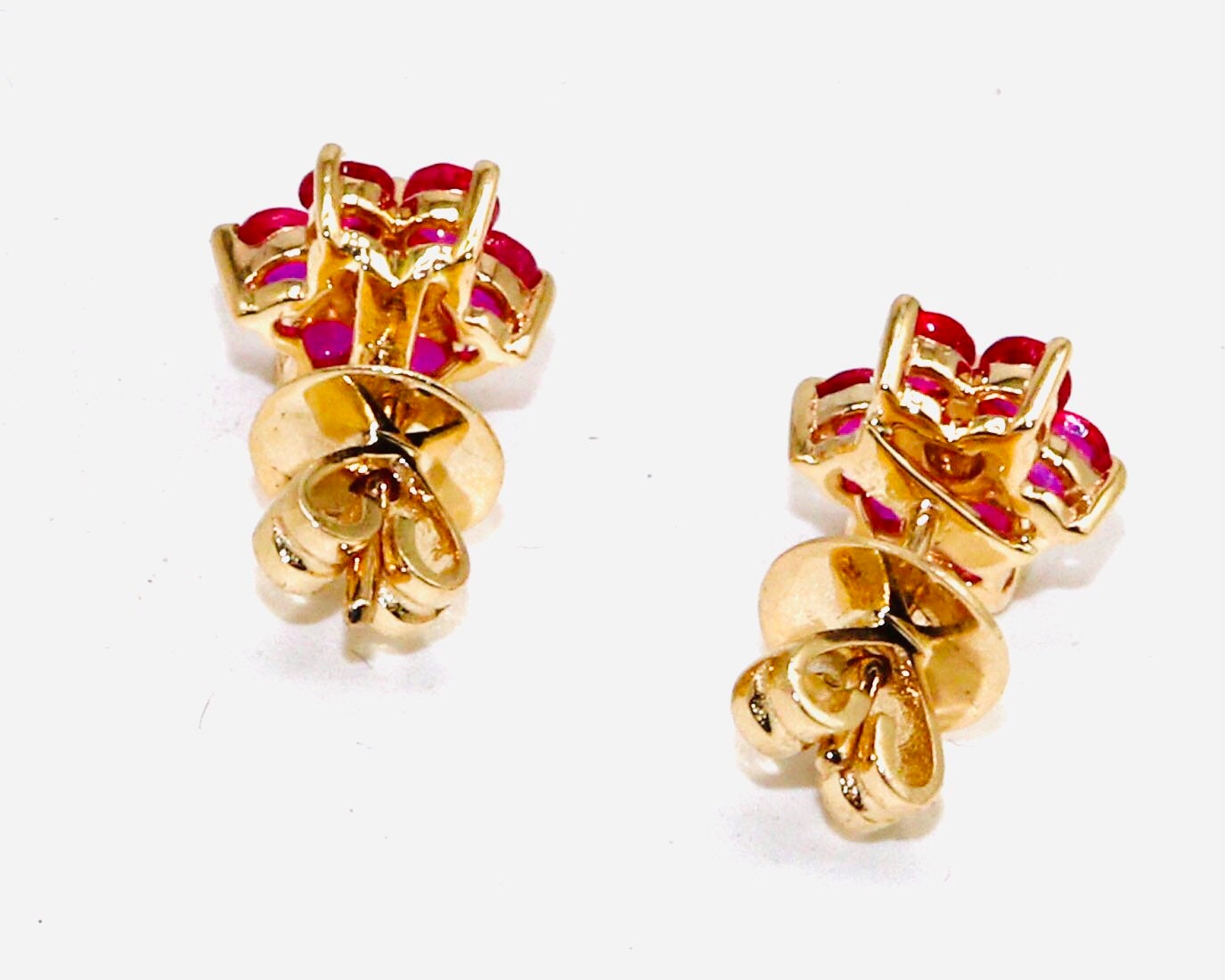 Ruby Earring 14K Gold