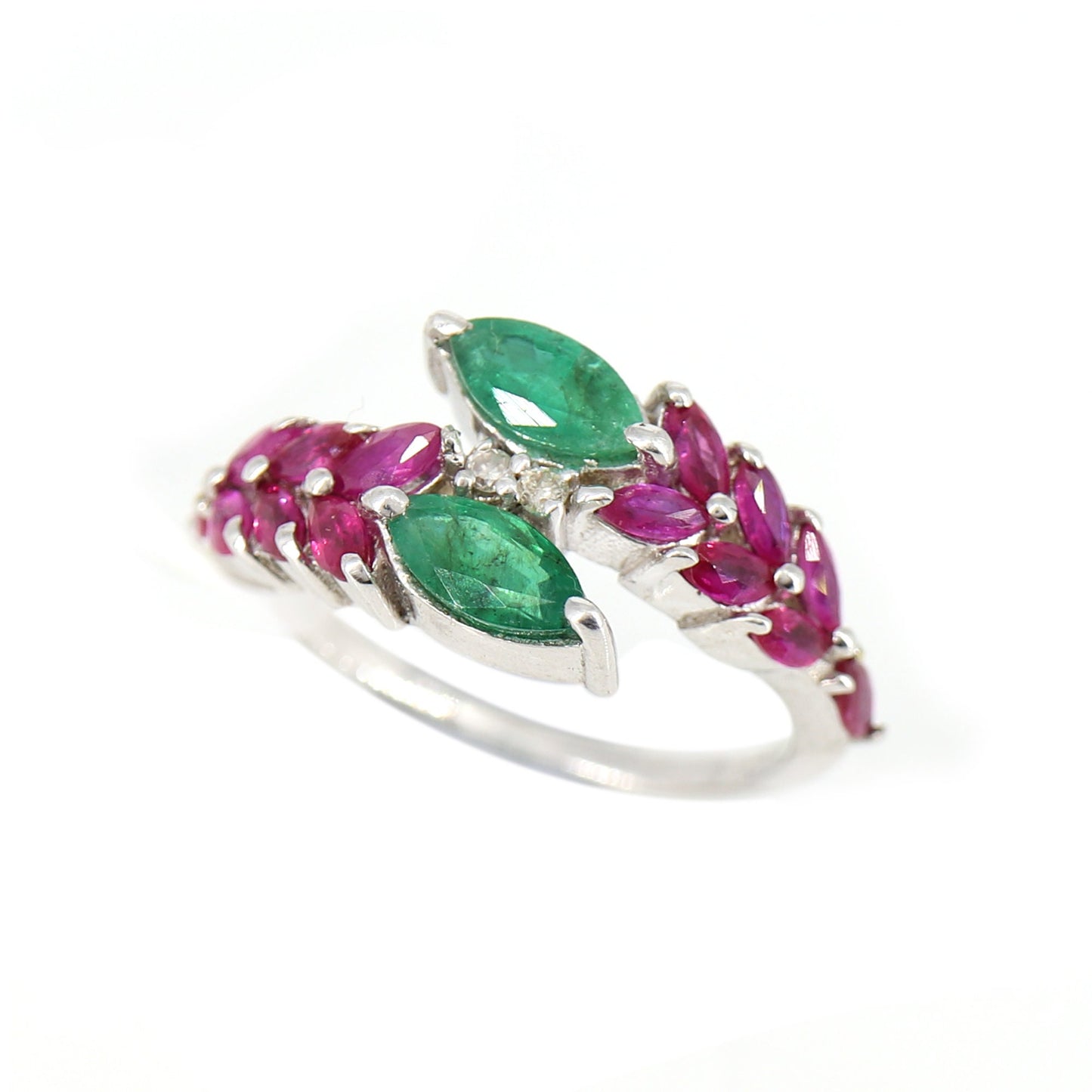 Ruby Ring Silver