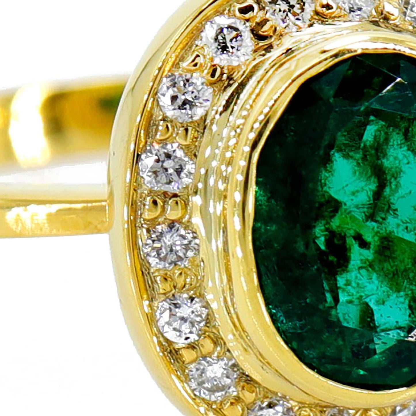 Emerald Ring 18K Gold