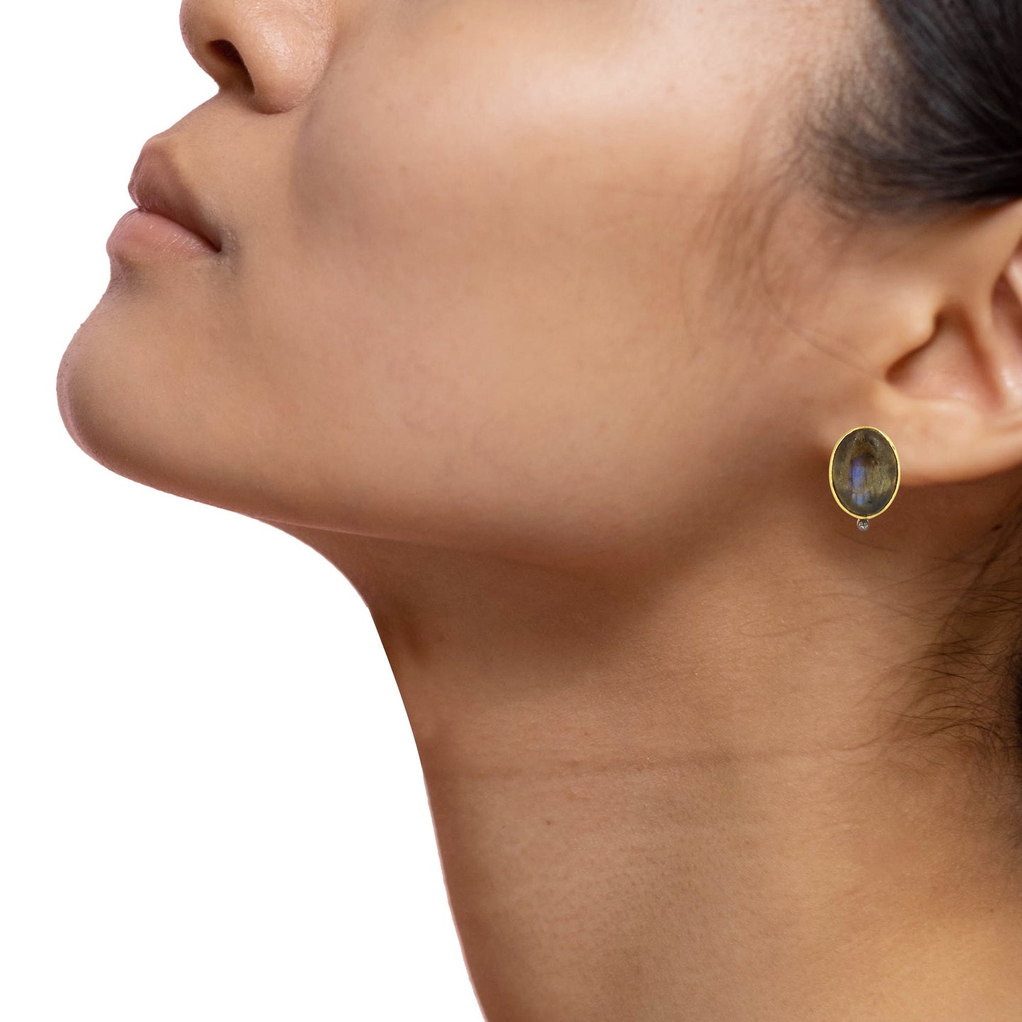 Labradorite Earring