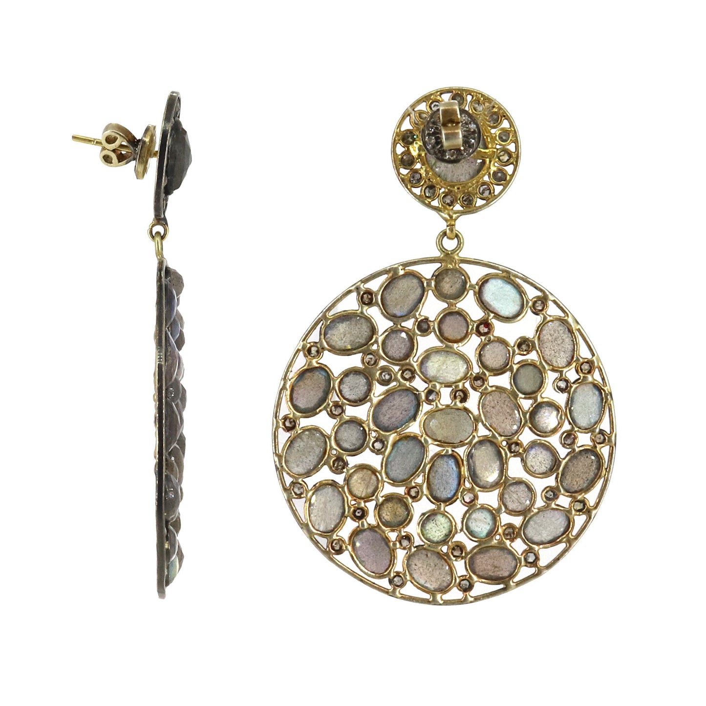 Pretty Labradorite Earring