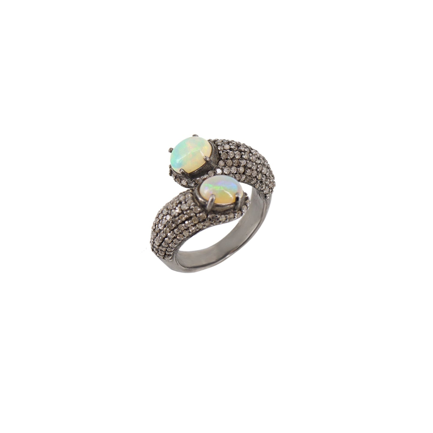 Opal Ring Silver