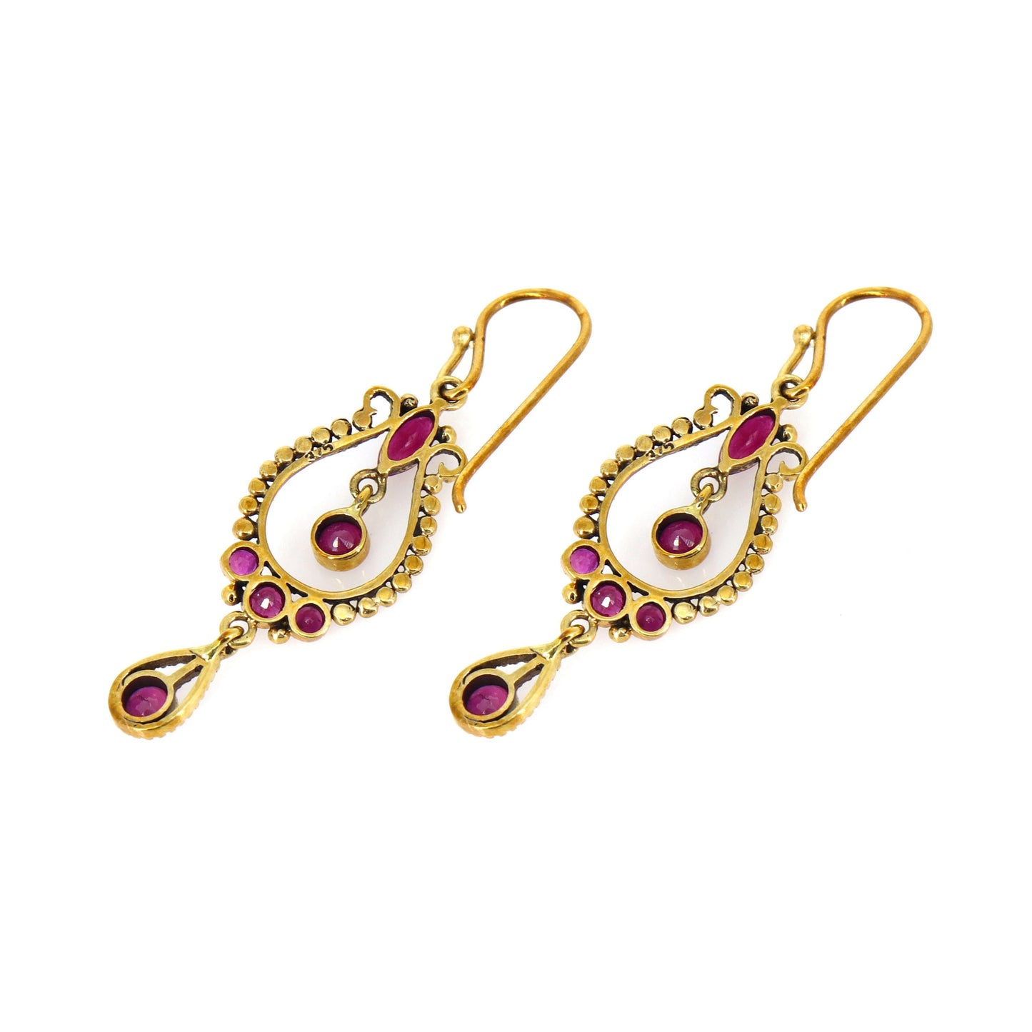 9K Yellow Earring Gold