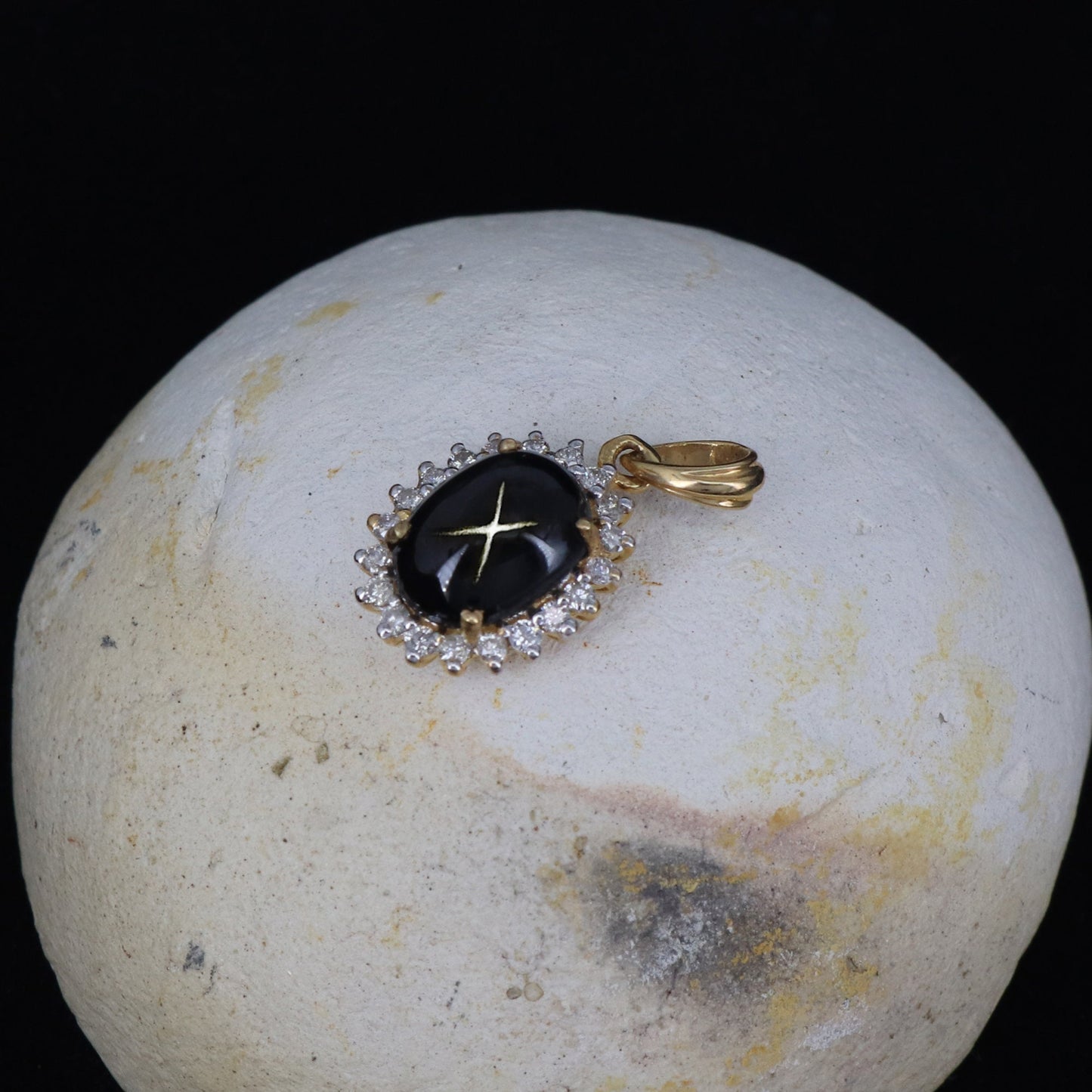 Cluster Pendant 14K Gold