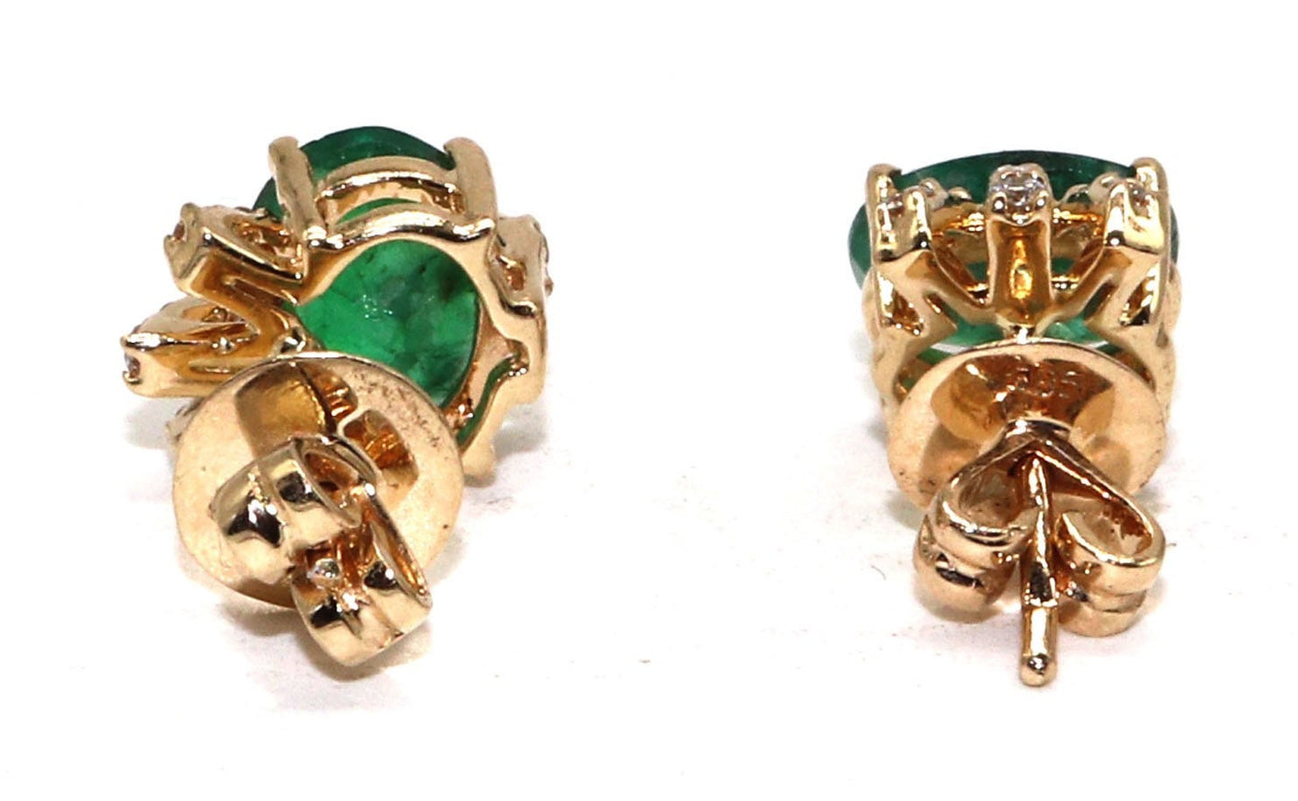 Emerald Earring 14K Gold