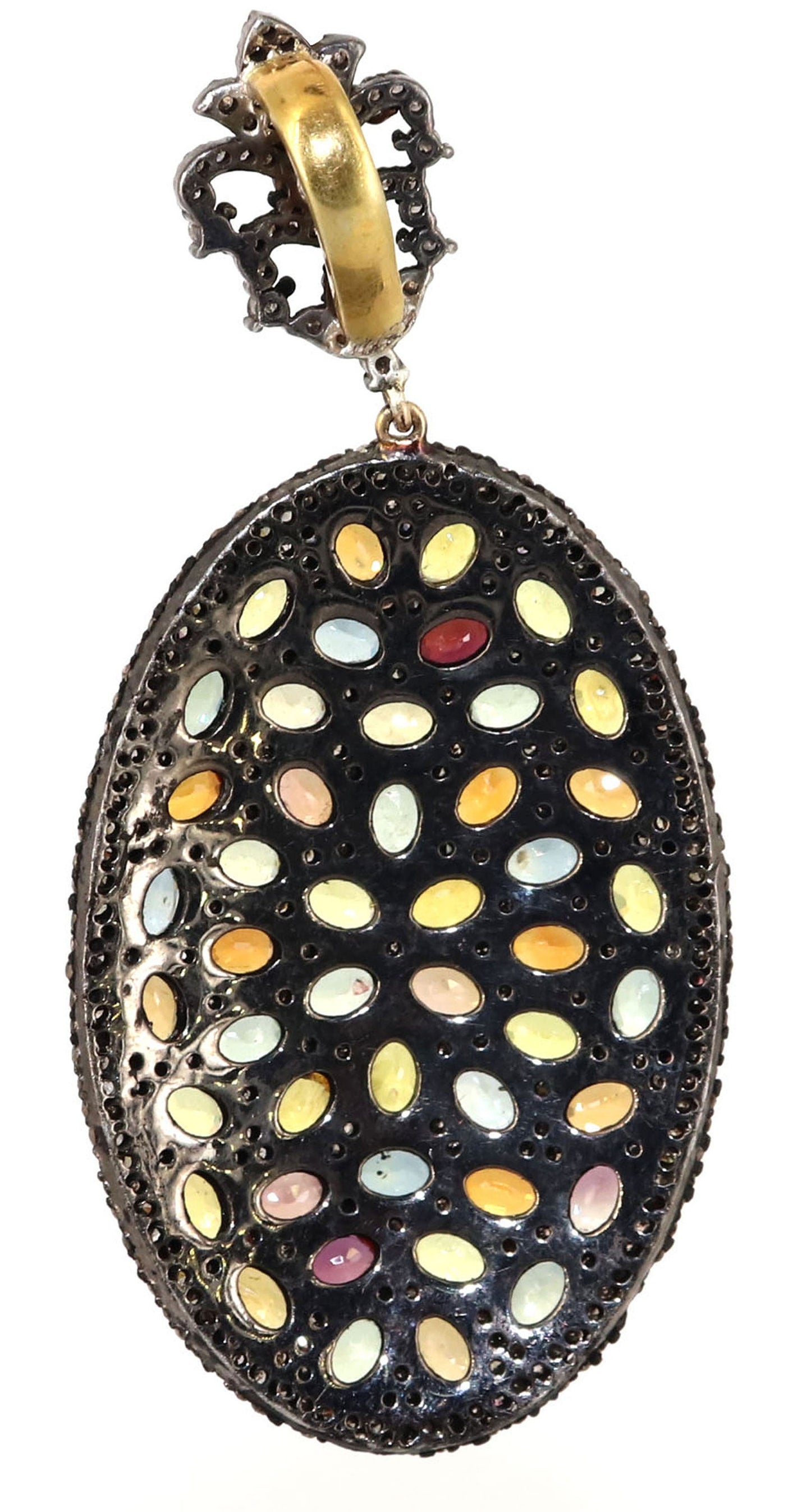 Exclusively Designed Vintage Replica Victorian Pendant Gold