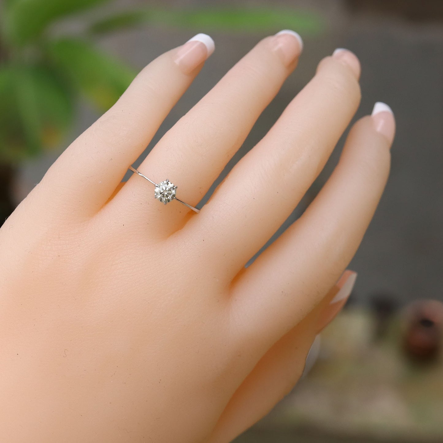 0.35 Brilliant Cut Ring 18K Gold