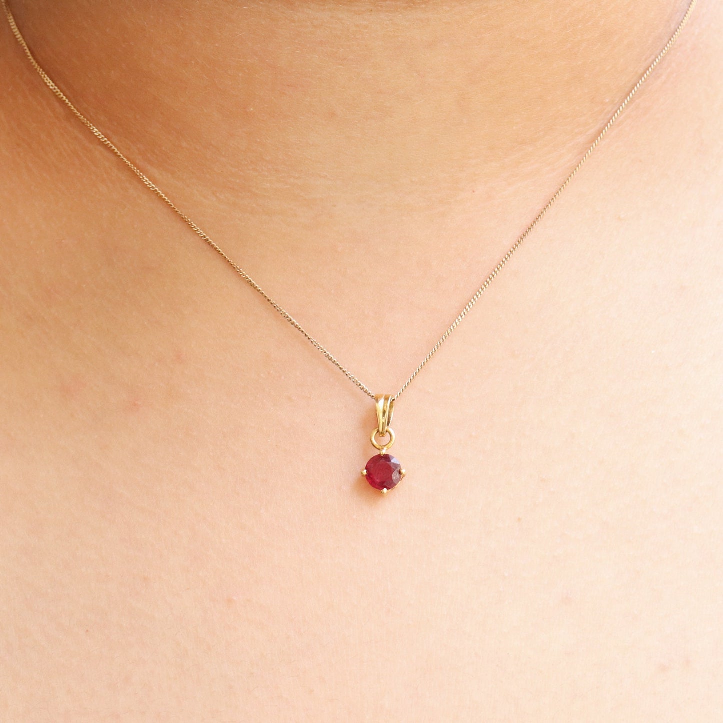 Yellow Ruby Earring 14K Gold