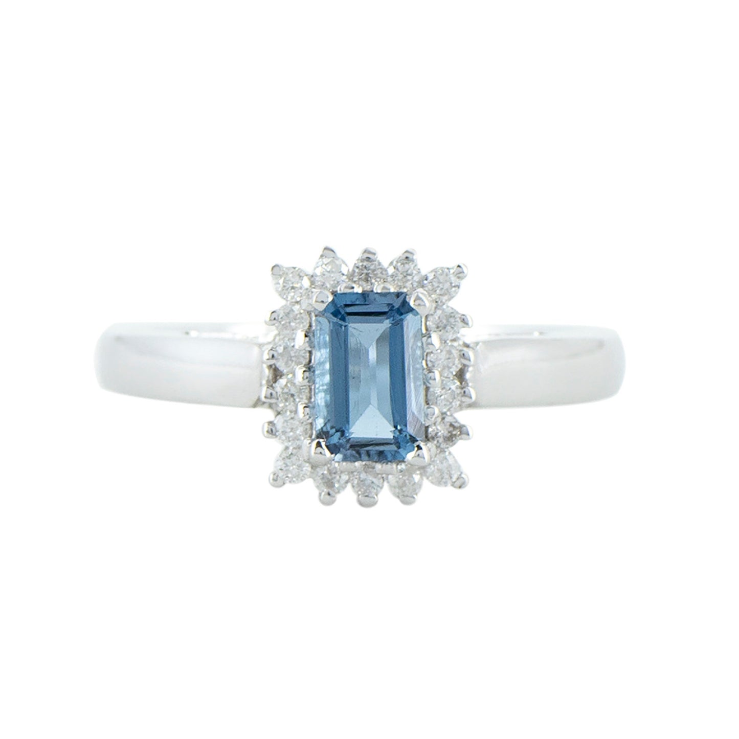 White Ring 14K Gold
