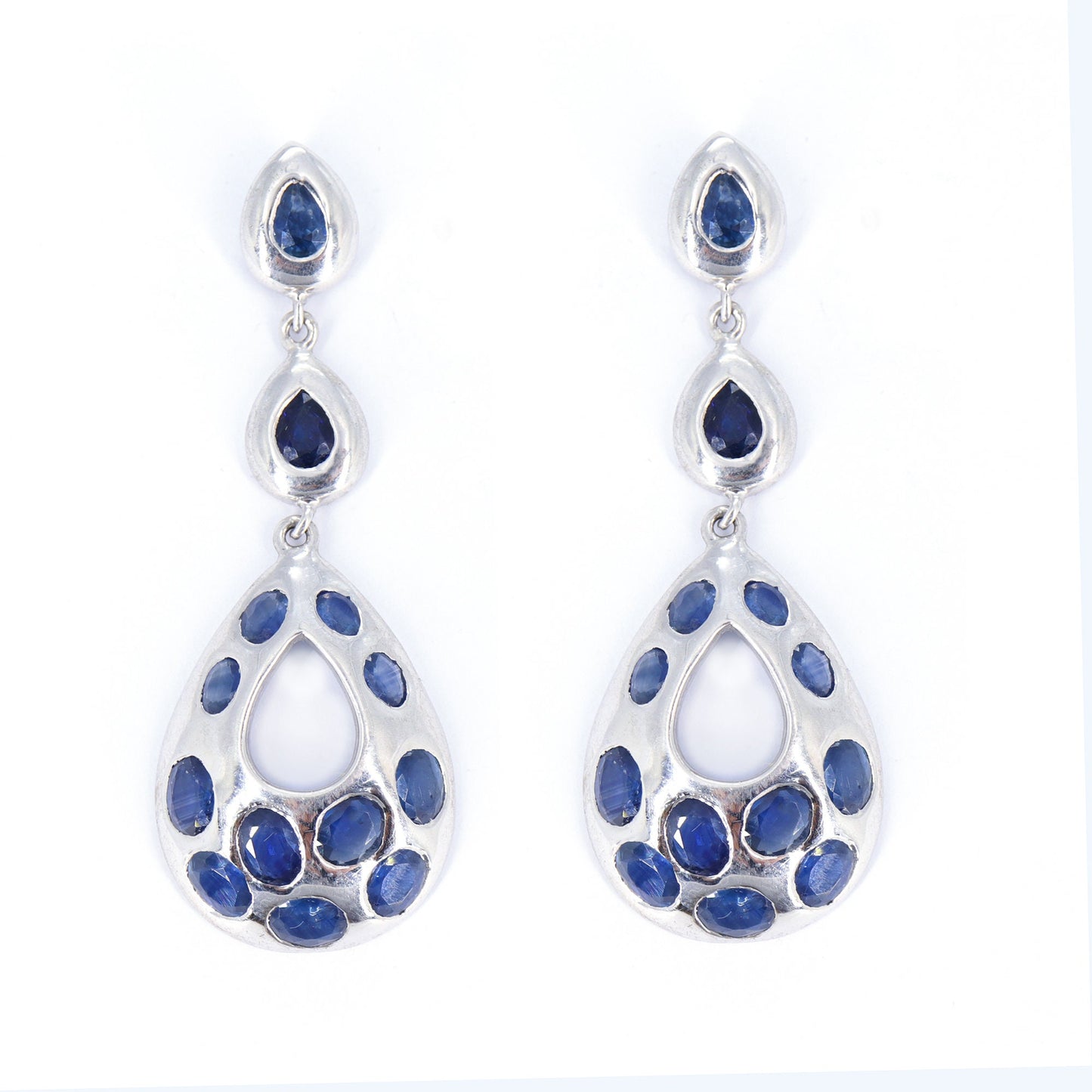 Blue Sapphire Earring