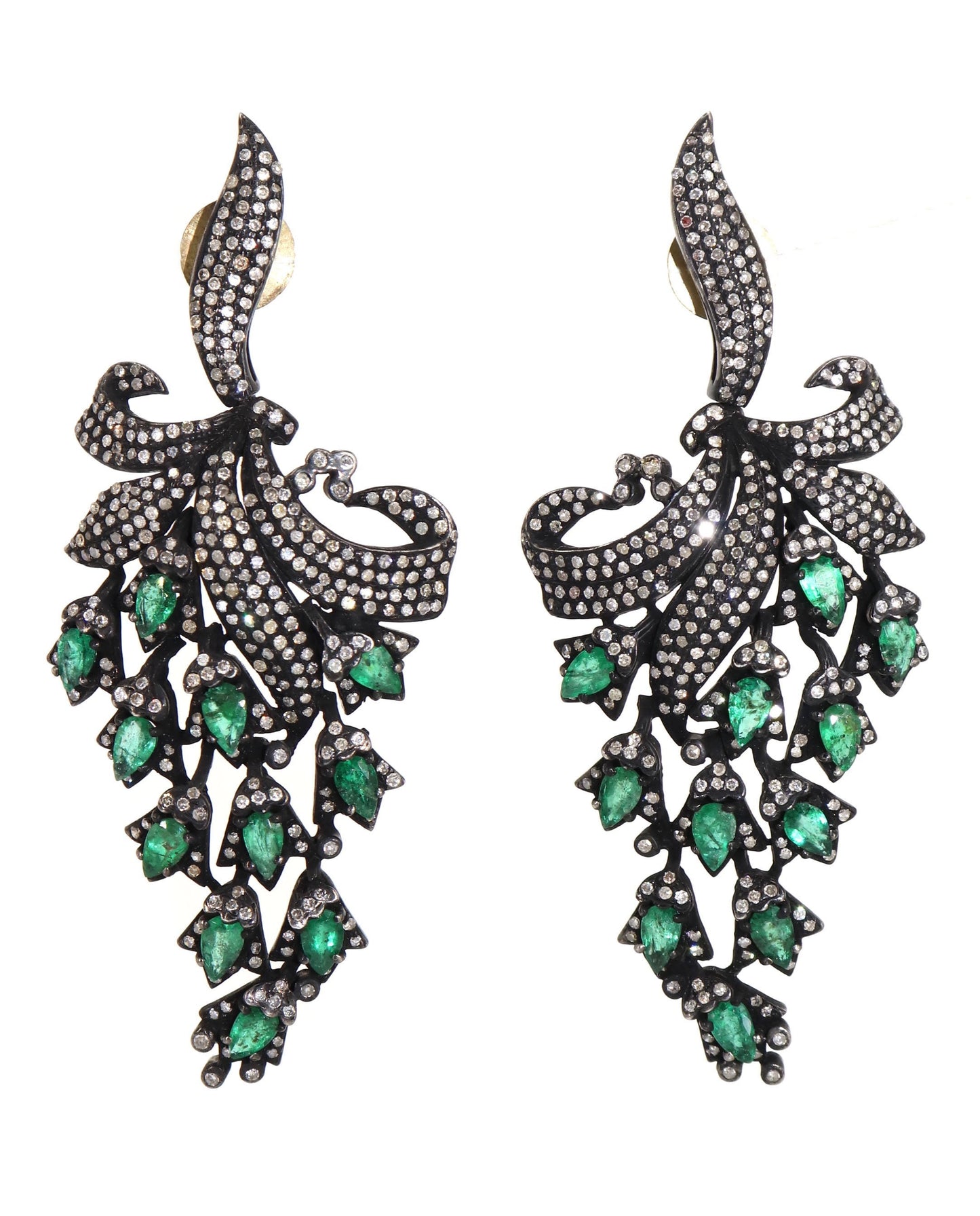 Exclusively Designed Vintage Replica Victorian Earring Gold