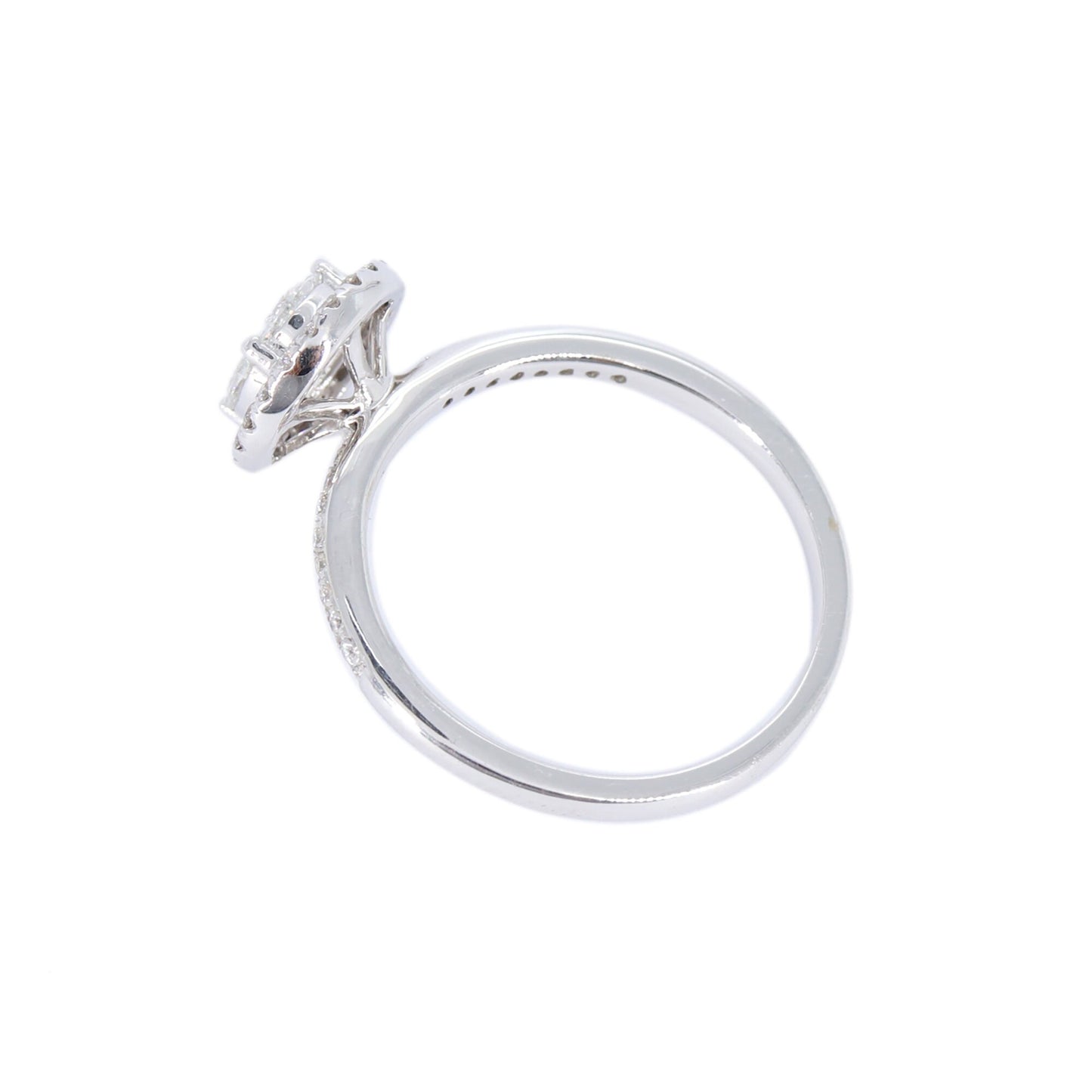 Marquise & Princess Cut Ring 18K Gold