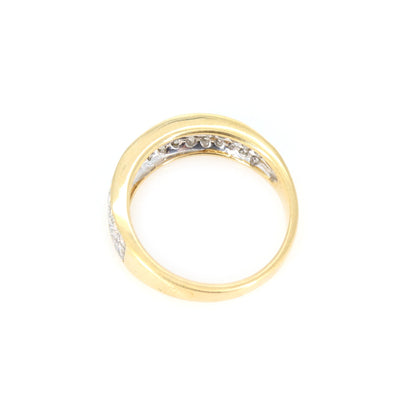 Round Cut Eternity Ring 18K Gold