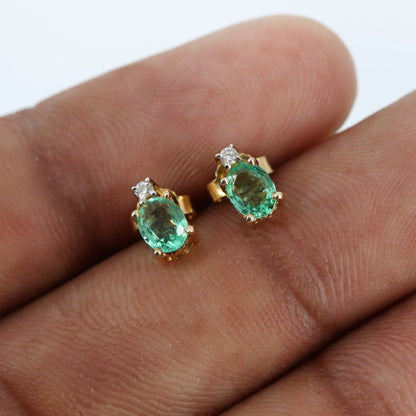 Yellow Earring 14K Gold