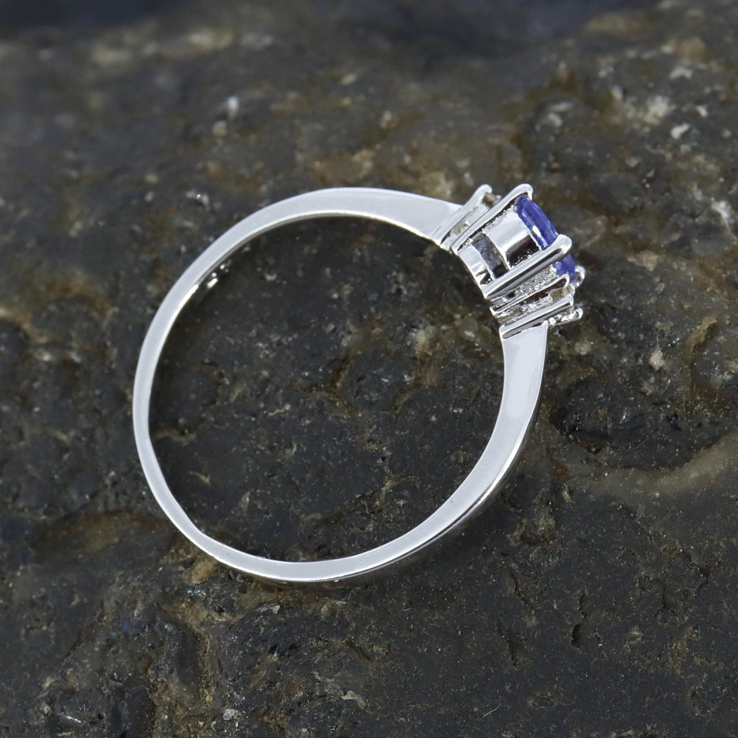 Tanzanite Ring Silver