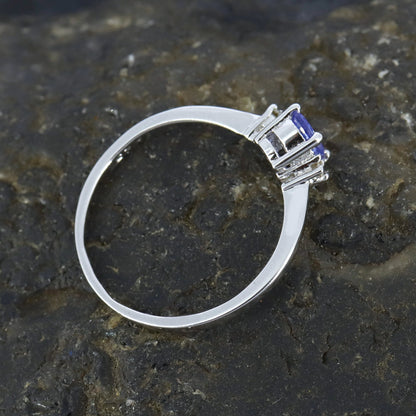 Tanzanite Ring Silver