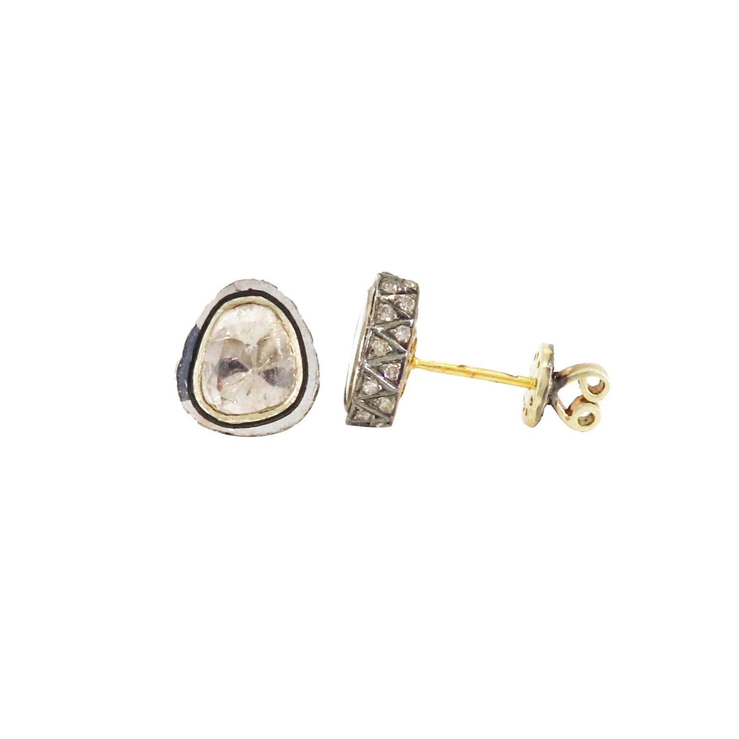 Polki Earring Gold