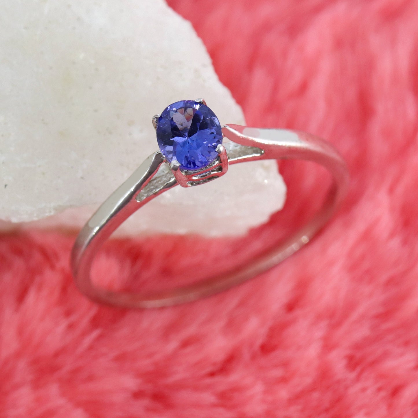 Tanzanite Ring Silver