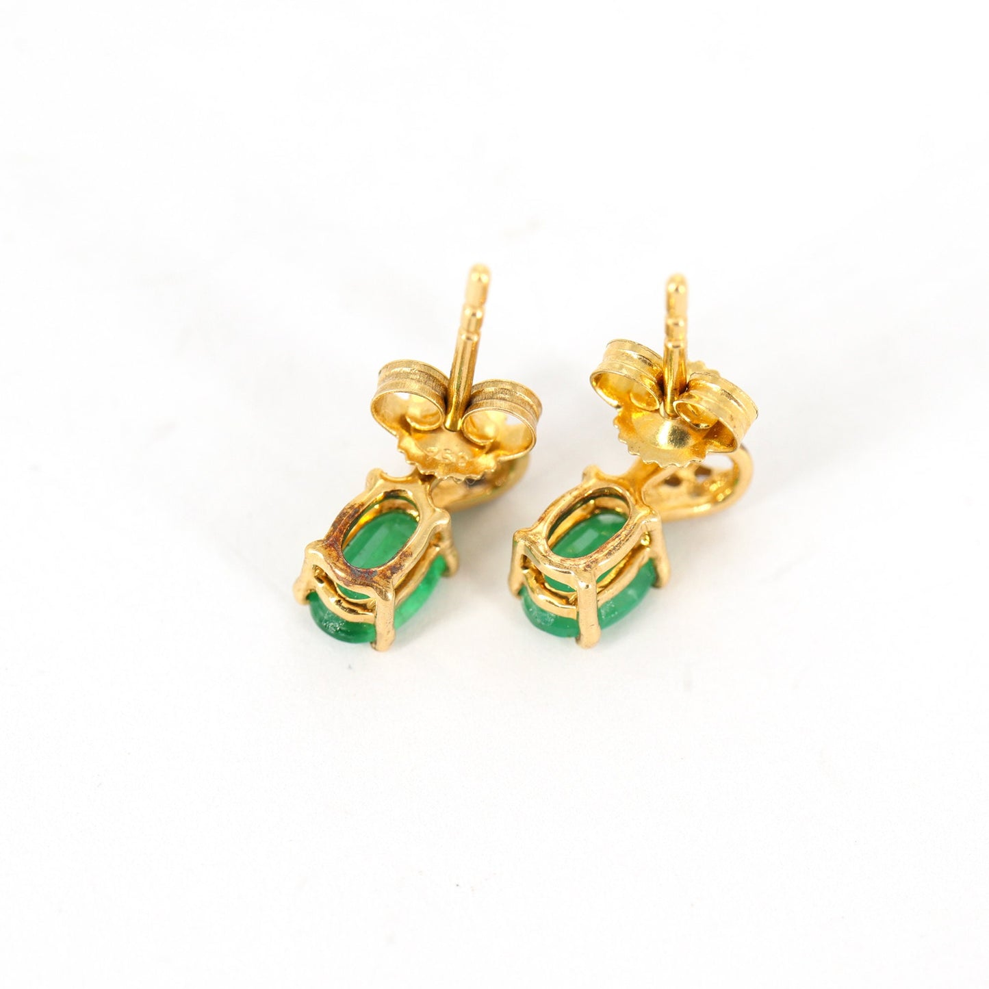 Dainty Yellow Earring 14K Gold