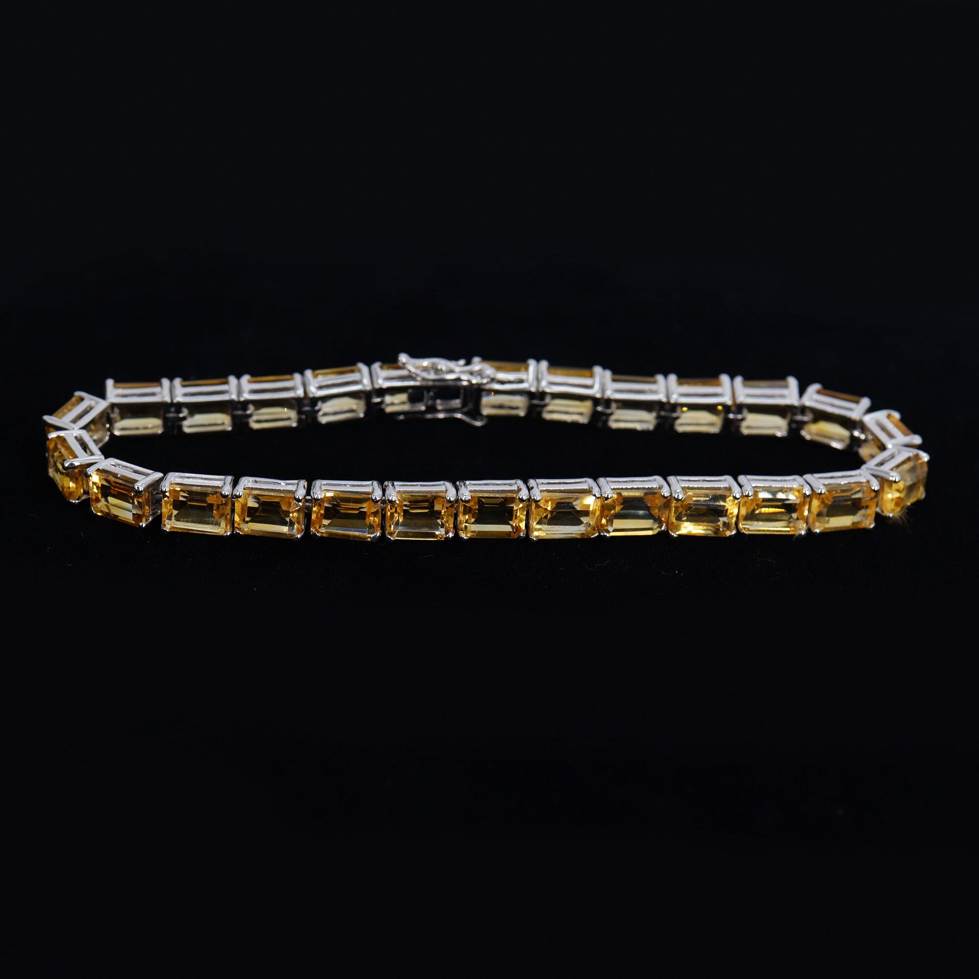 Citrine Bracelet Silver