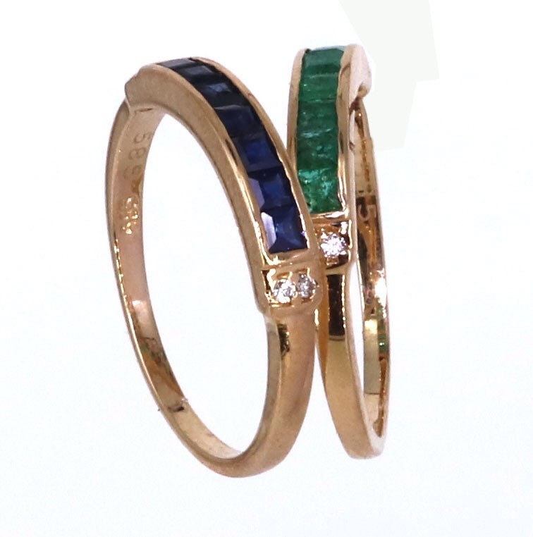 Eternity Band Beautiful Ring 14K Gold