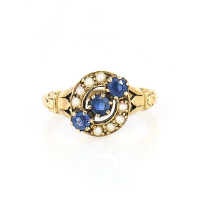 Sapphire Ring Gold