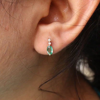 Yellow Earring 14K Gold