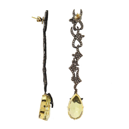 November Bithstone Lemon Topaz Earring