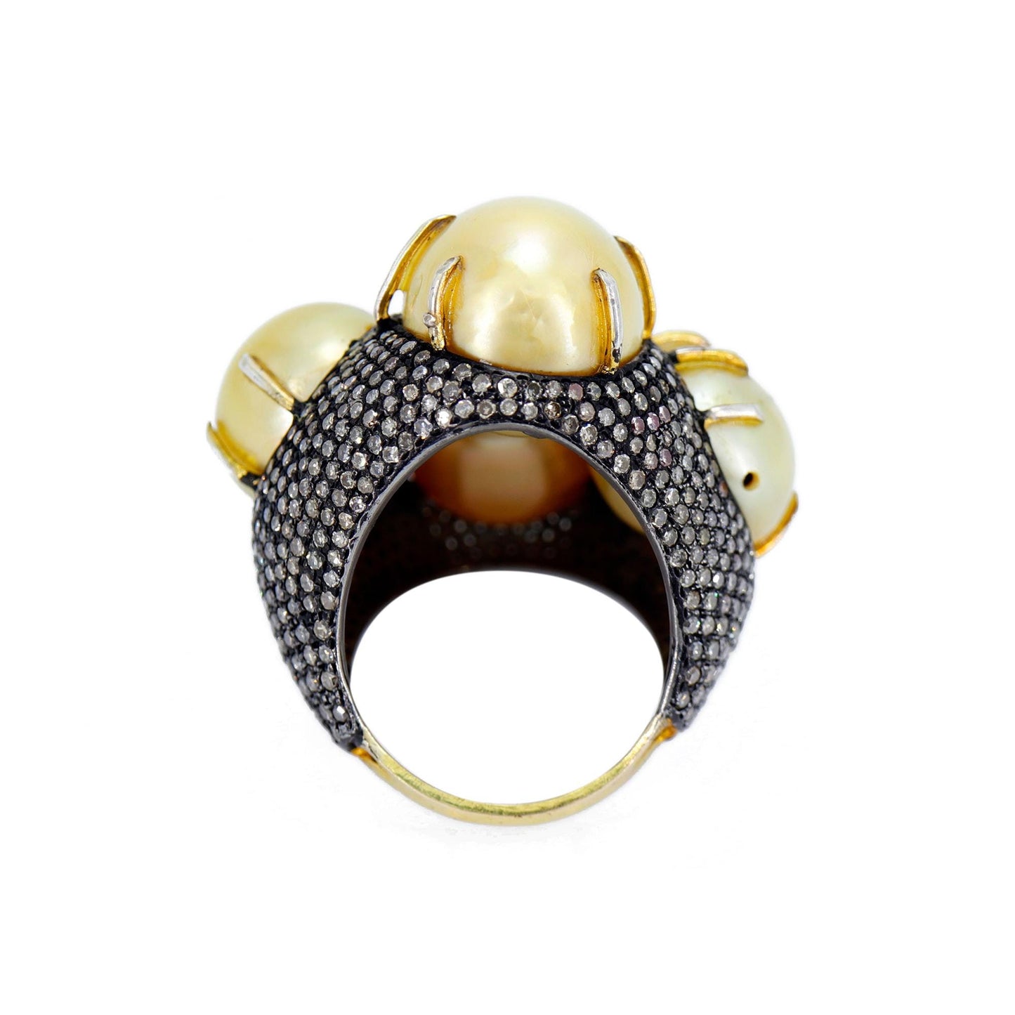 Unisex Victorian Ring Gold