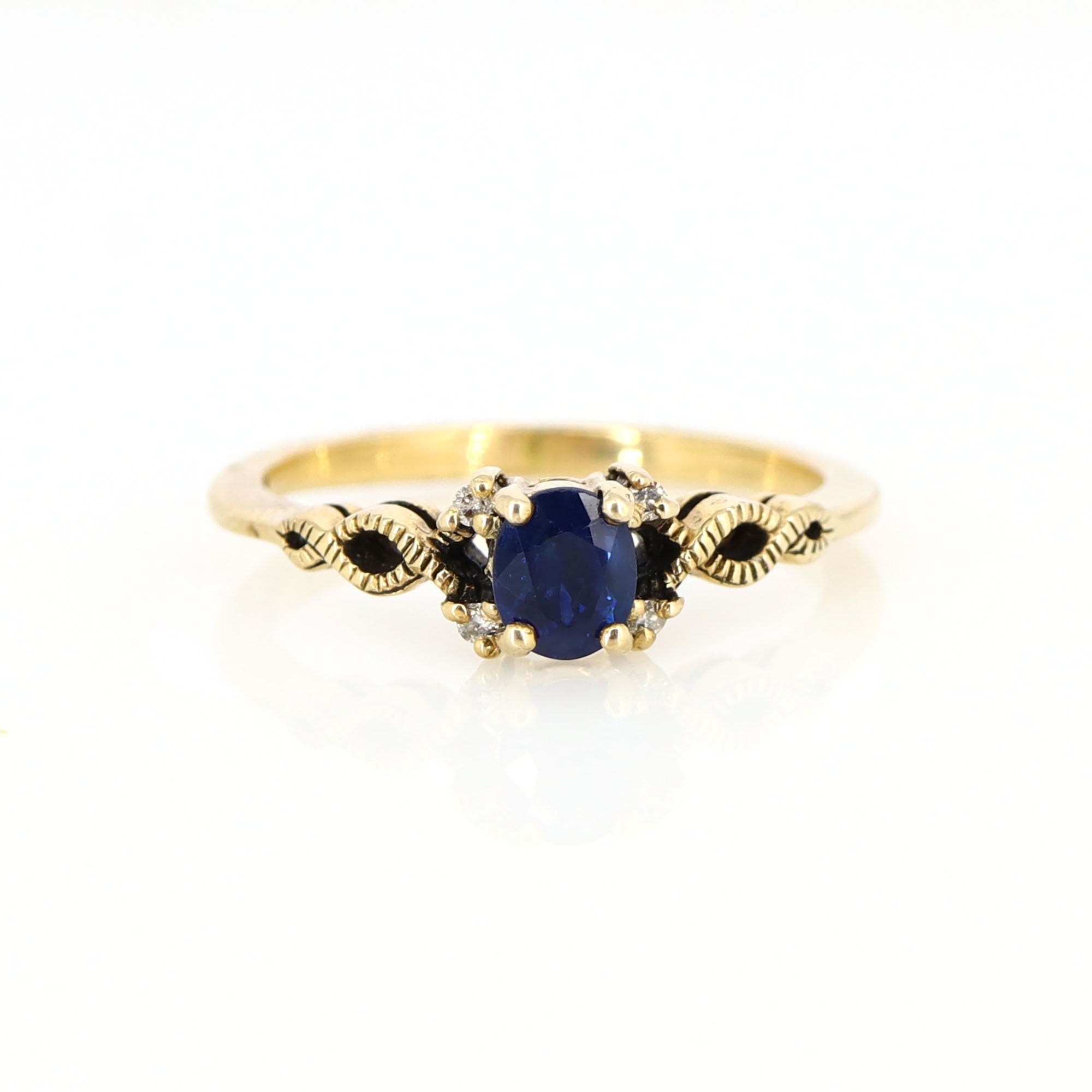 Thin 9K Yellow Ring Gold