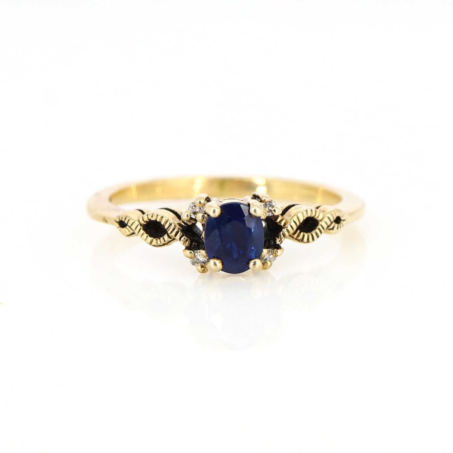 Thin 9K Yellow Ring Gold
