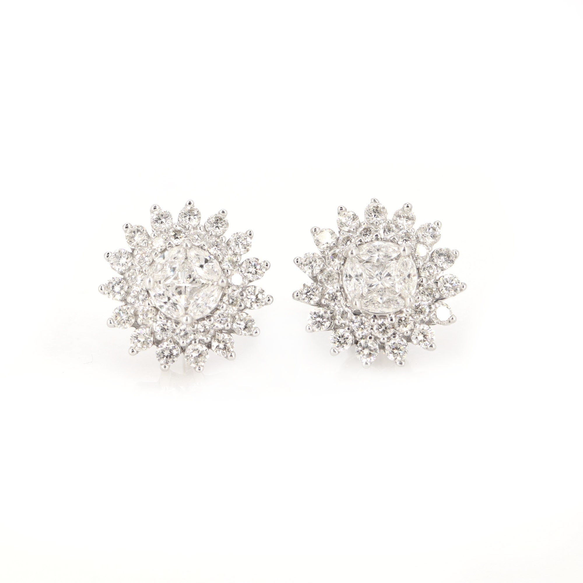 1.31 Igi Certified Earring 18K Gold