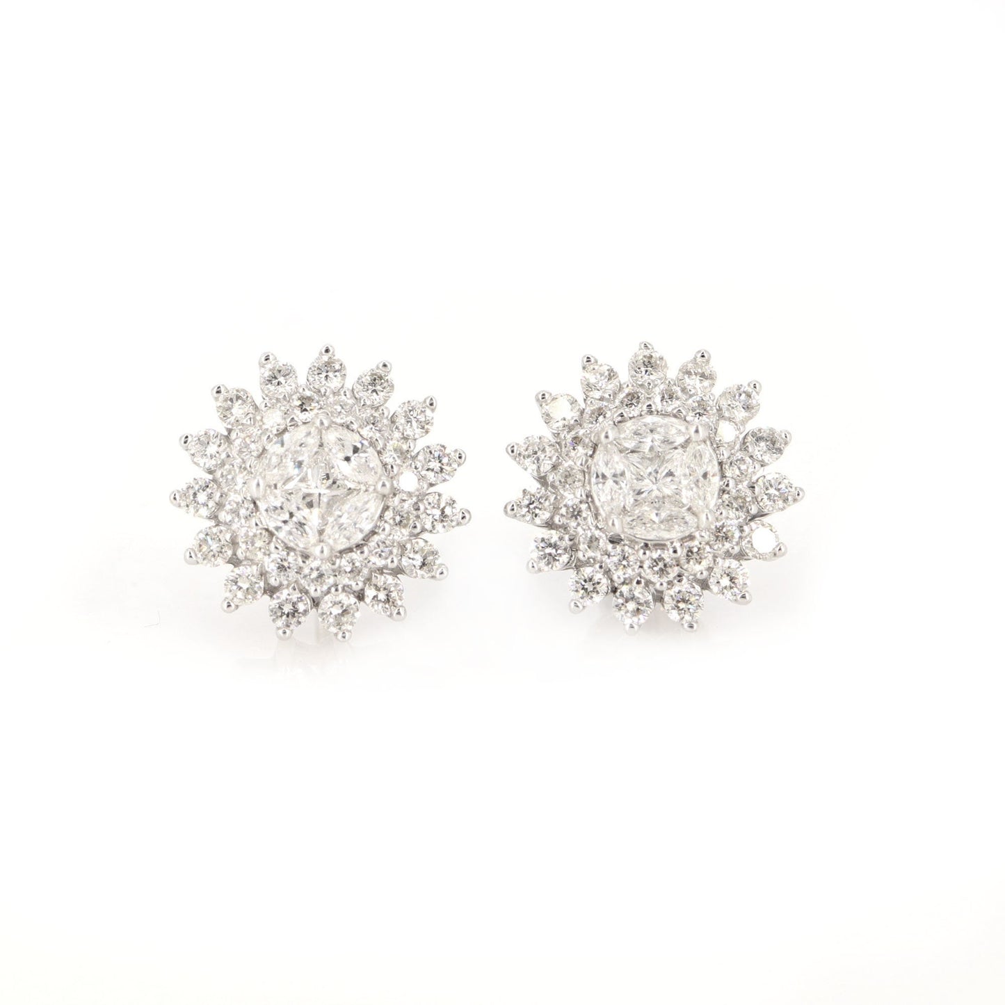 1.31 Igi Certified Earring 18K Gold