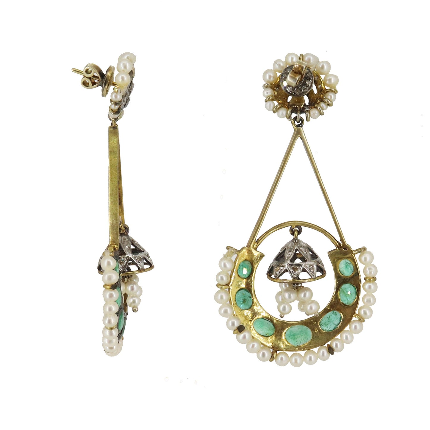 Antique Style Earring Gold