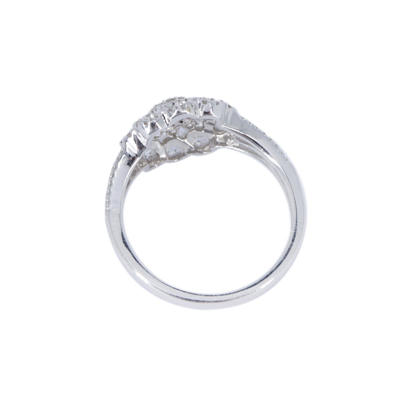 Round Cut Ring 18K Gold