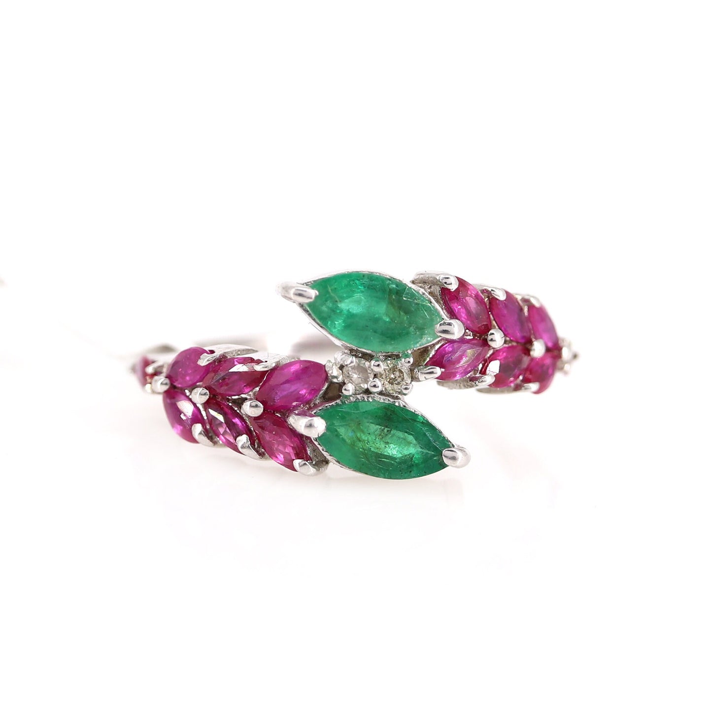 Ruby Ring Silver