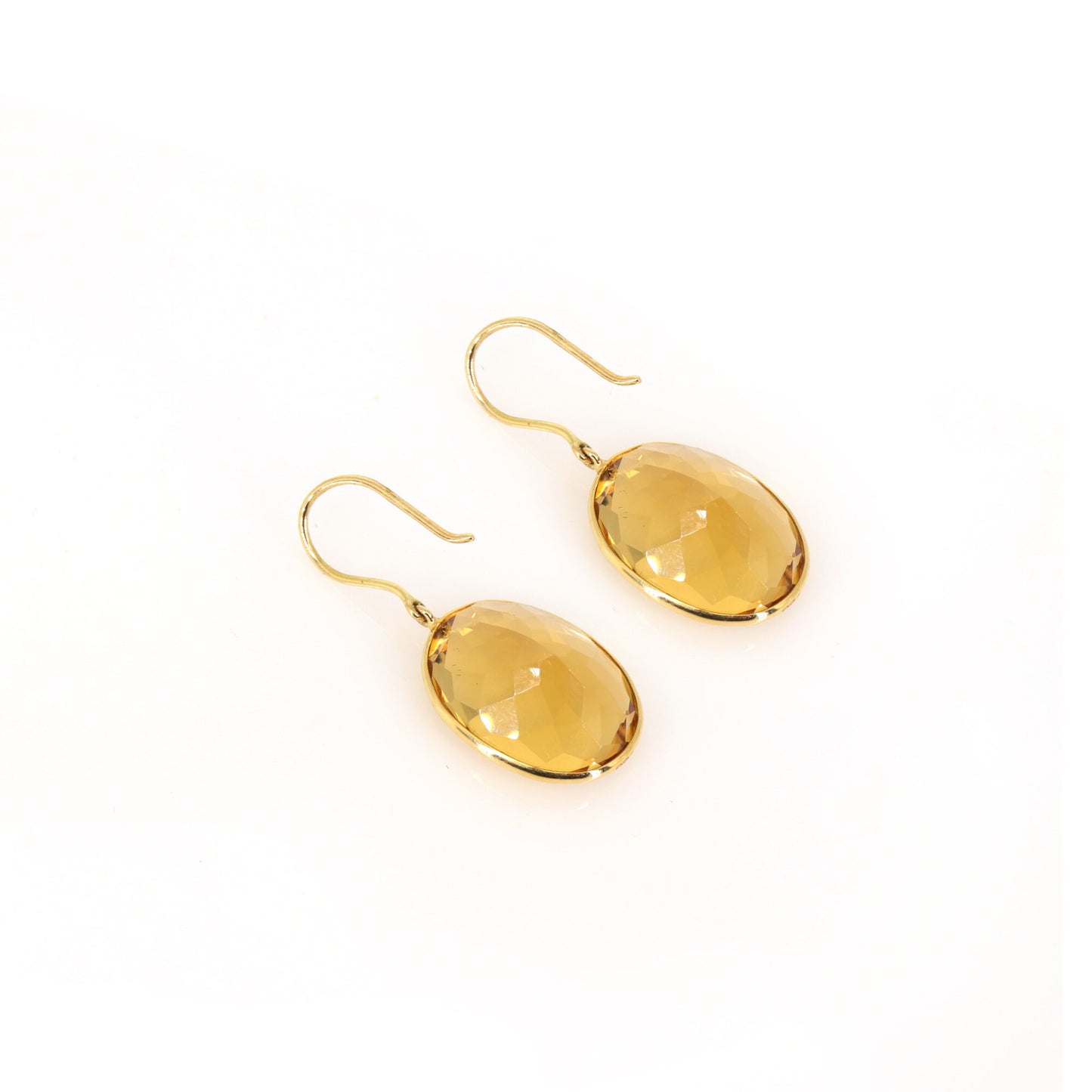 Citrine Earring 18K Gold