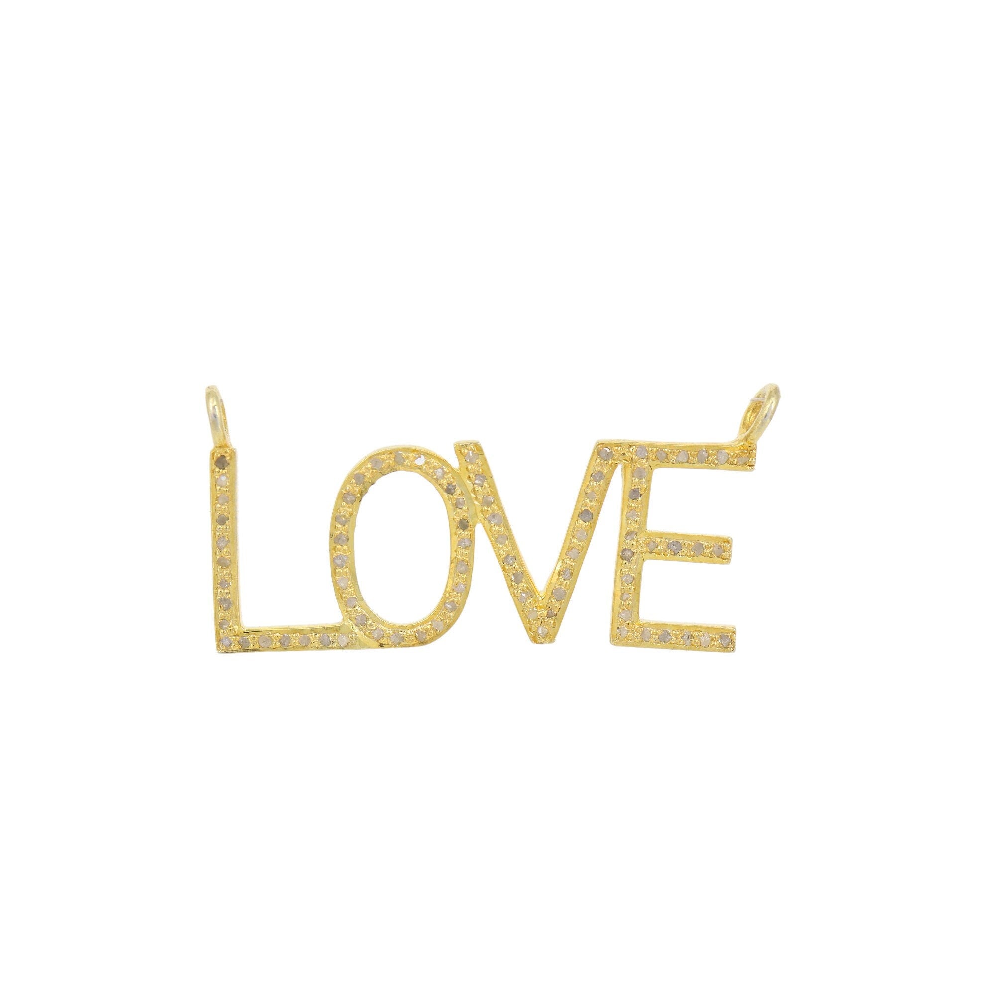 Love Letter Charm Pendant Silver